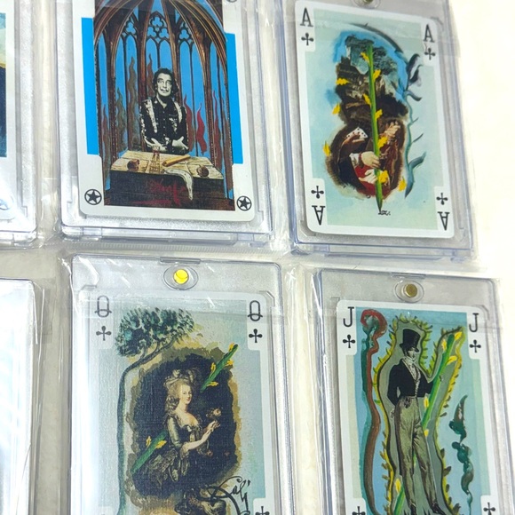 1987 SALVADOR DALI (1 Card) RARE IN Framed Collectors Hard Case - Picture 7 of 13